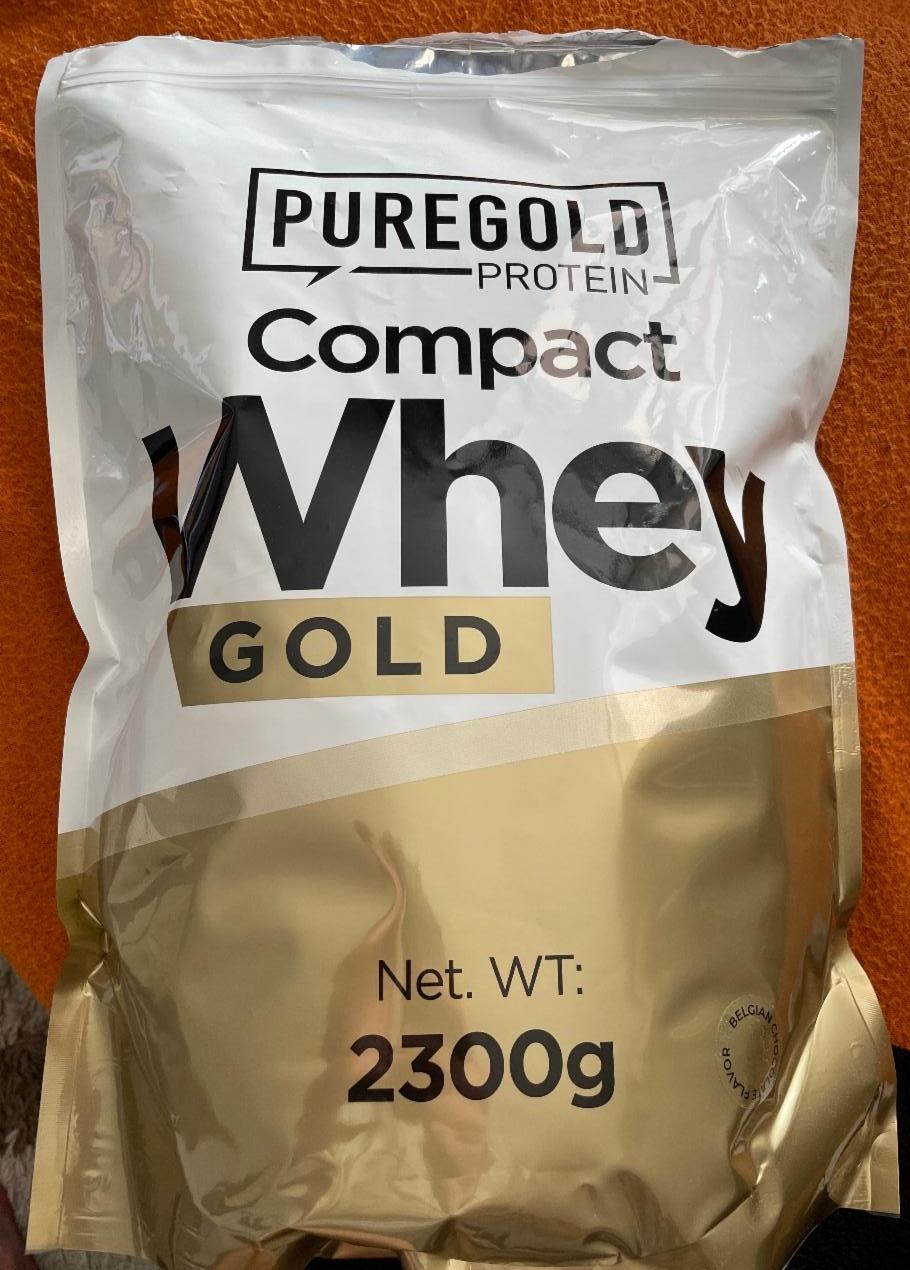 Képek - Protein Compact Whey Gold Belga csokoládé Puregold
