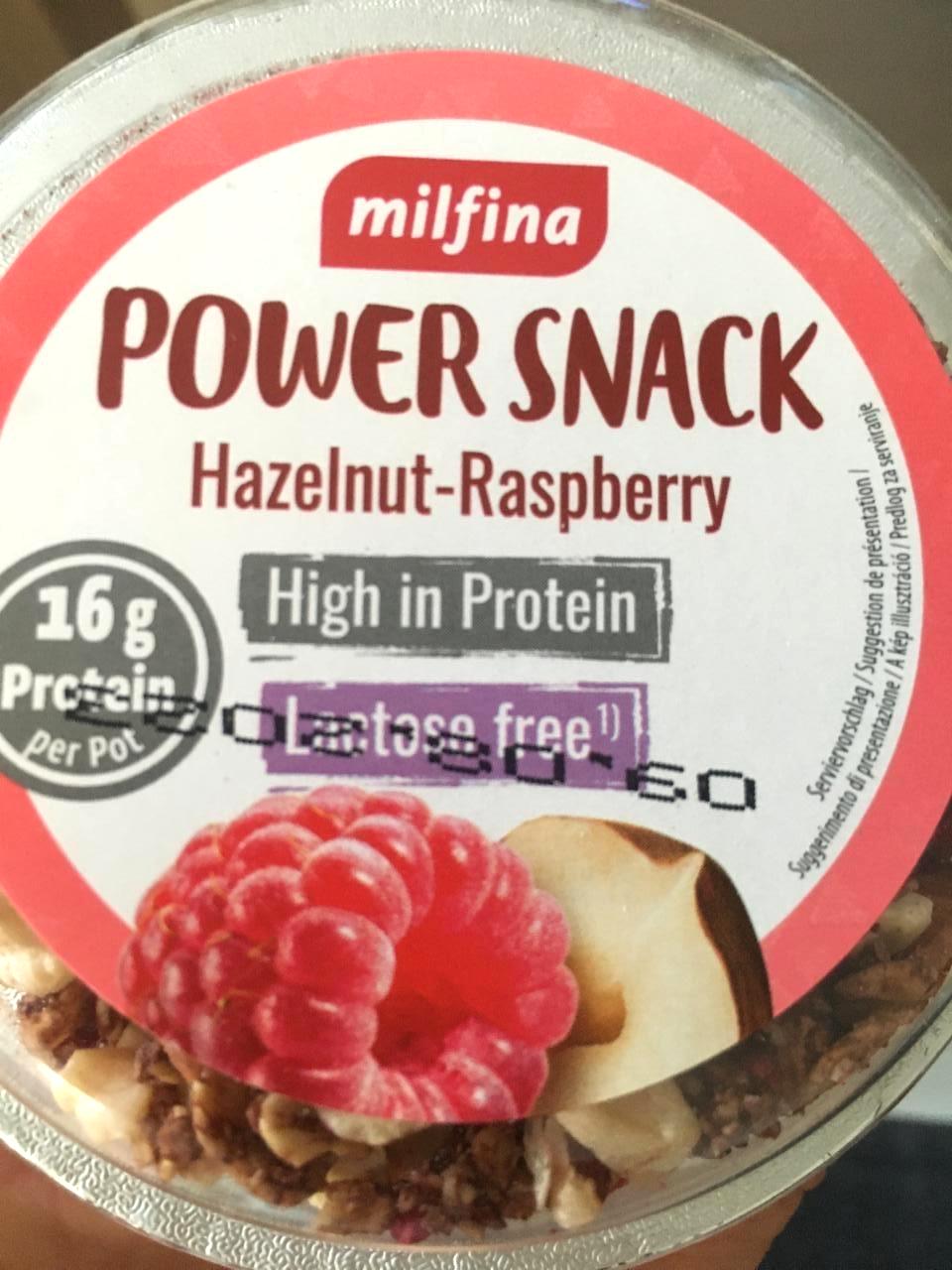 Képek - Power snack Hazelnut - Raspberry Milfina