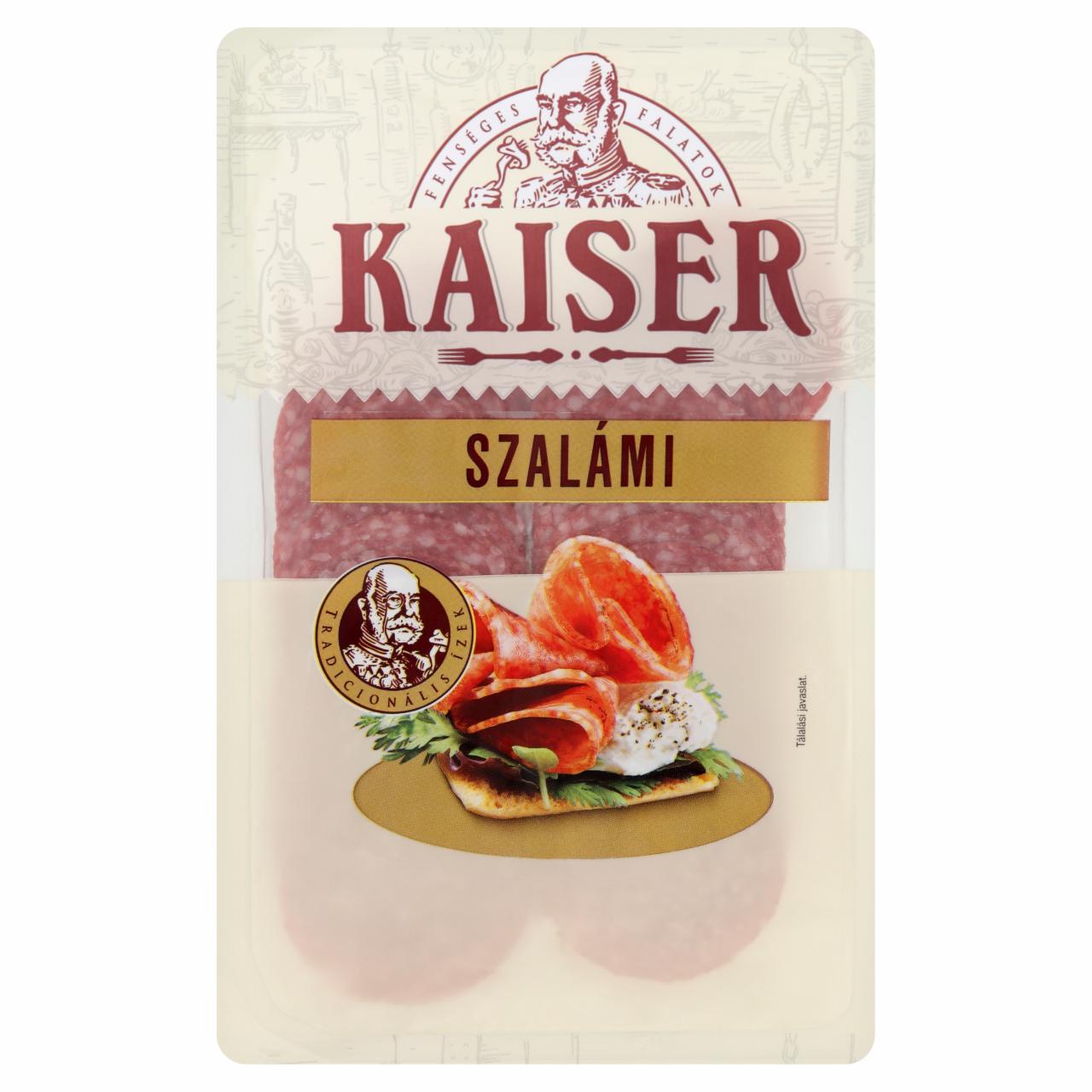 Képek - Kaiser csemege sertés szalámi 75 g
