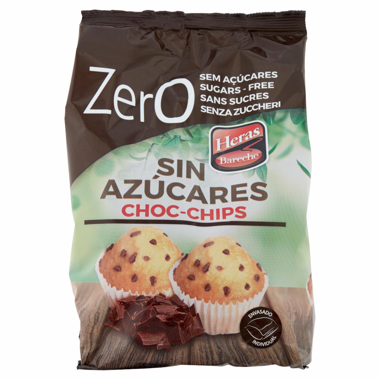 Képek - Mini muffin csokidarabos hozzáadott cukor nélkül, édesítőszerrel Heras Bareche