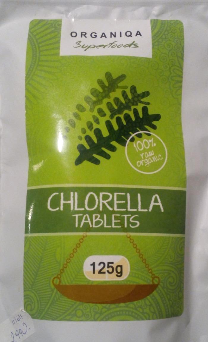 Képek - 100% bio chlorella tabletta Organiqa superfoods
