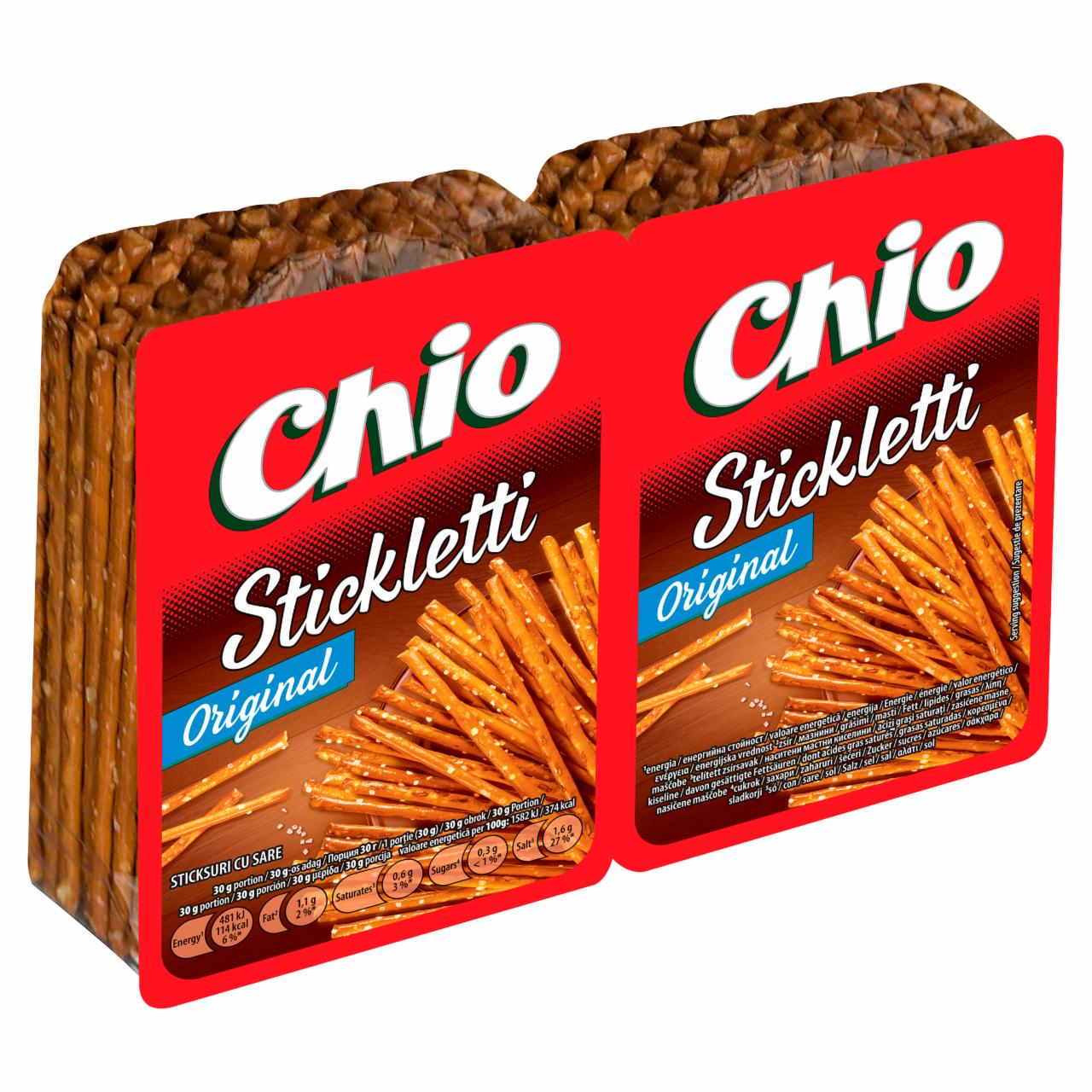 Képek - Chio Stickletti Original sóspálcika 2 x 100 g