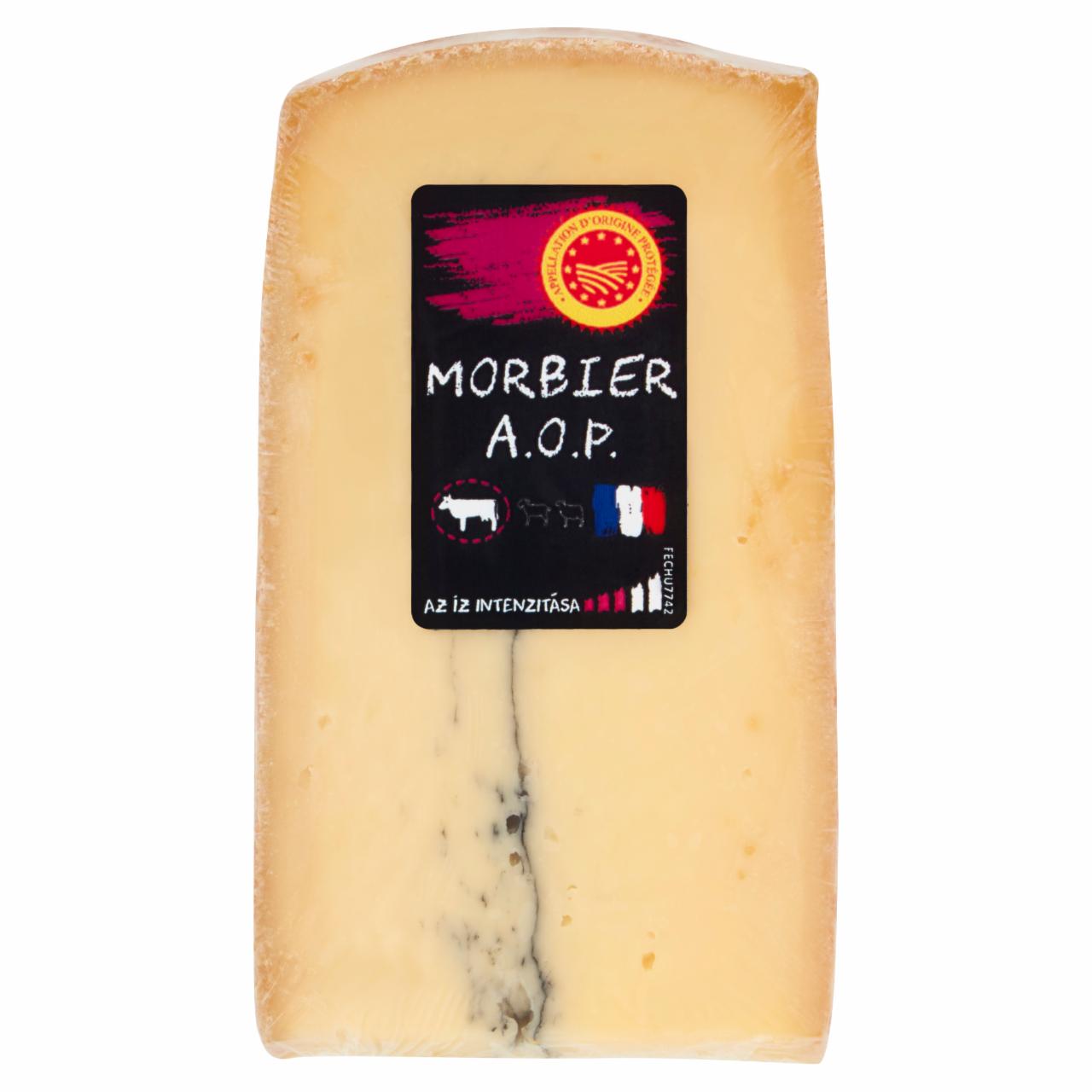 Képek - Morbier zsíros, félkemény, érlelt sajt