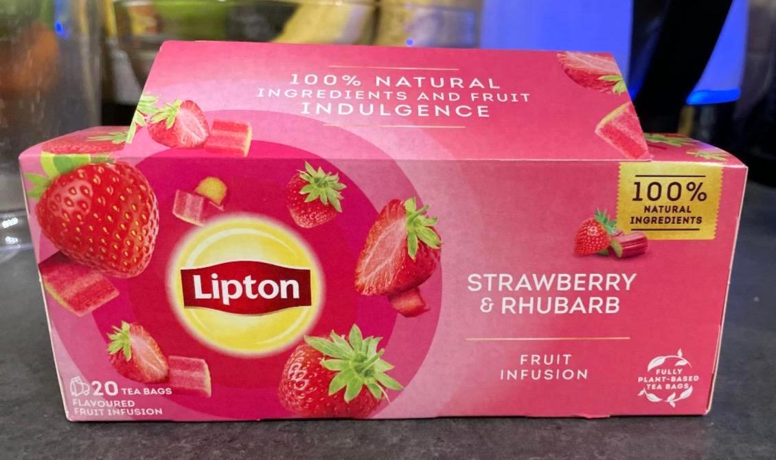 Képek - Strawberry & Rhubarb tea Lipton