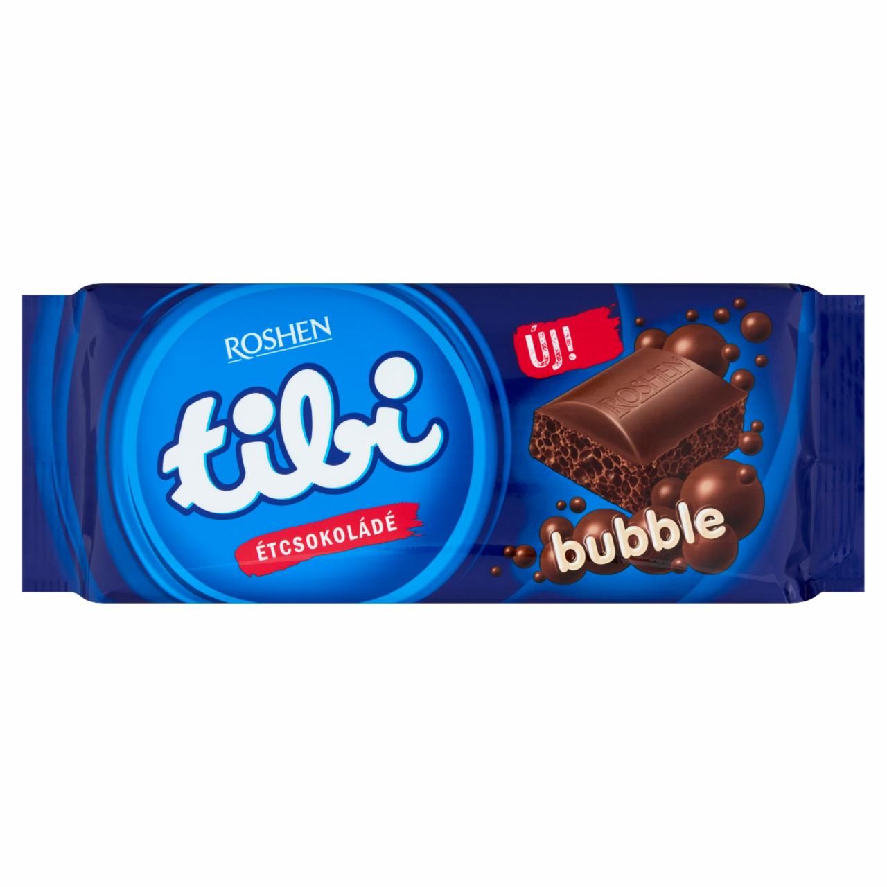 Képek - Tibi Bubble étcsokoládé 80 g