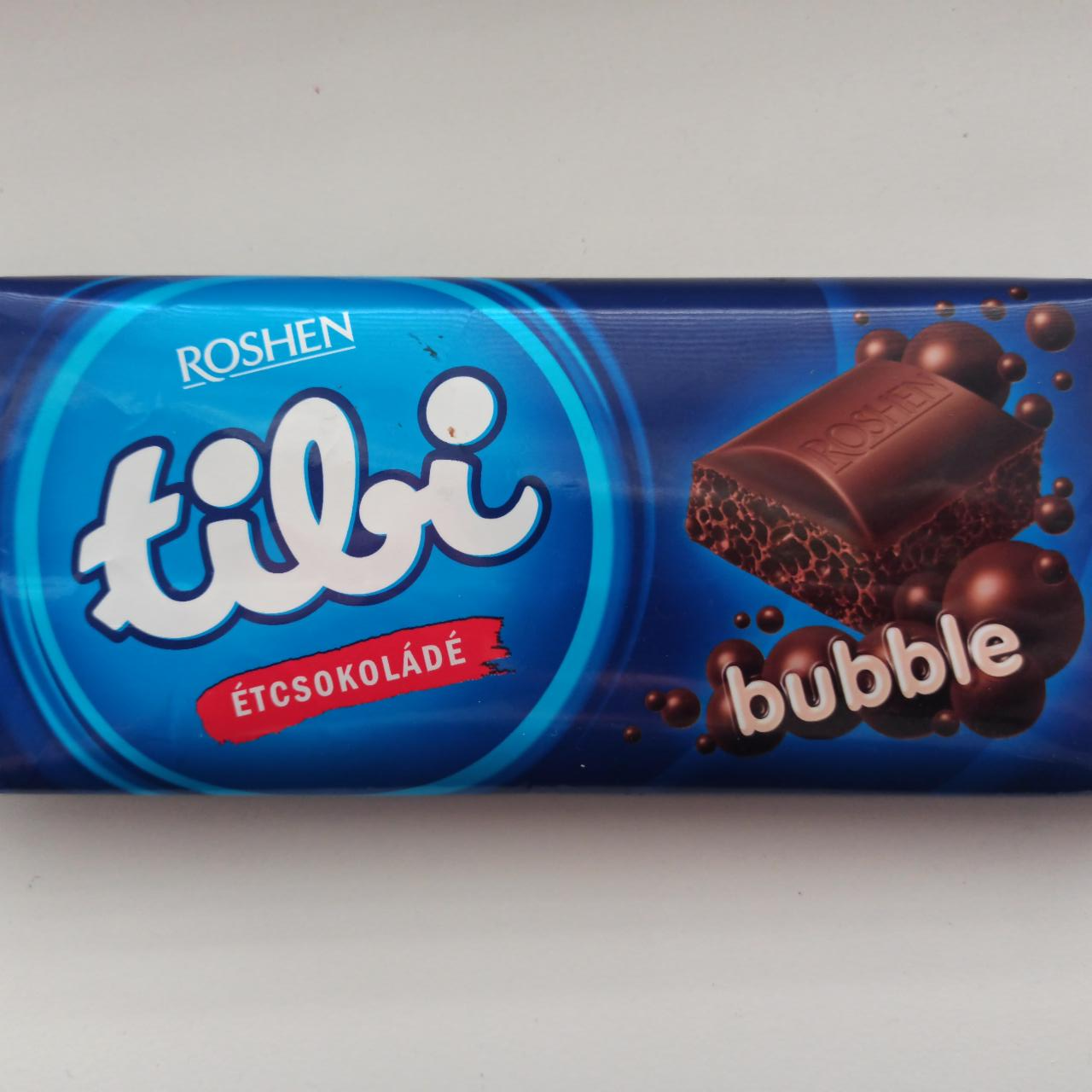 Képek - Tibi Bubble étcsokoládé 80 g