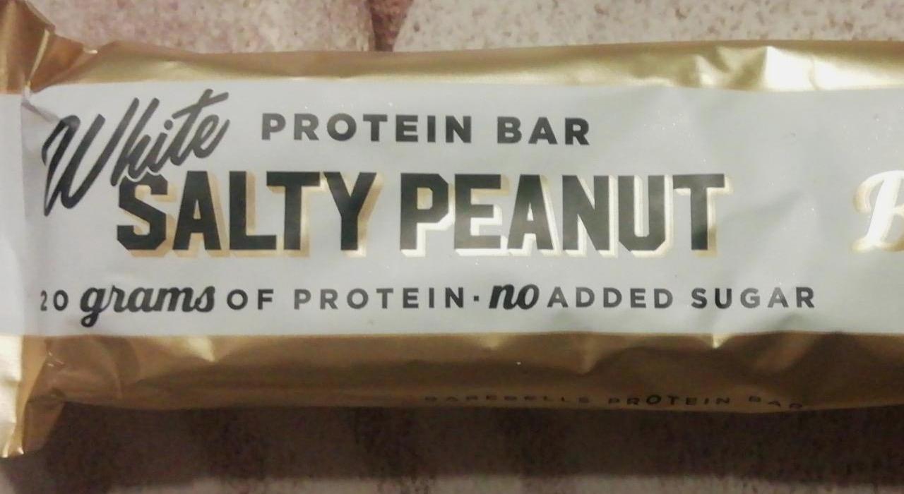 Képek - White Salty Peanut Protein Bar Barebells