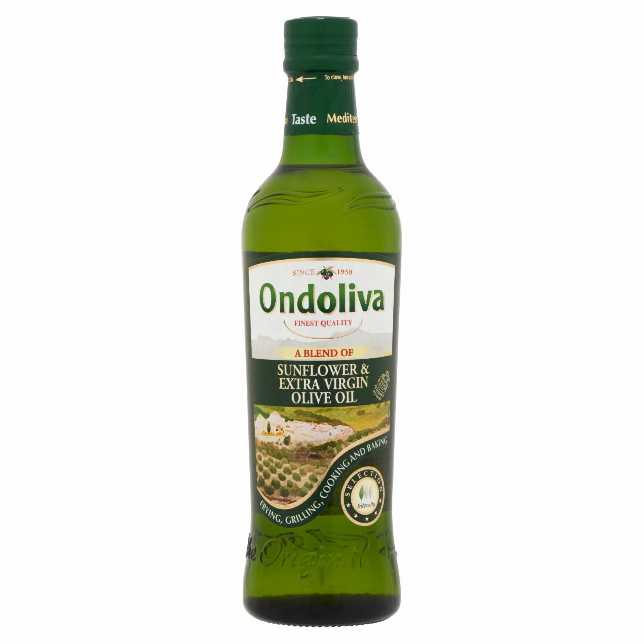 Képek - Ondoliva finomított napraforgó olaj és extraszűz olívaolaj keveréke 500 ml