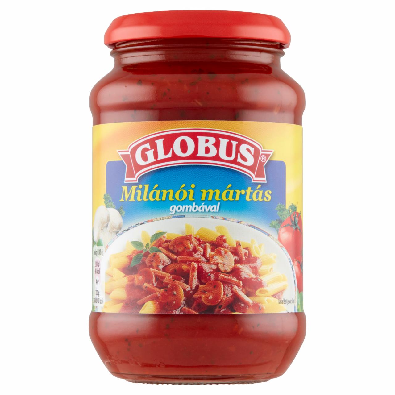 Képek - Globus milánói mártás gombával 400 g