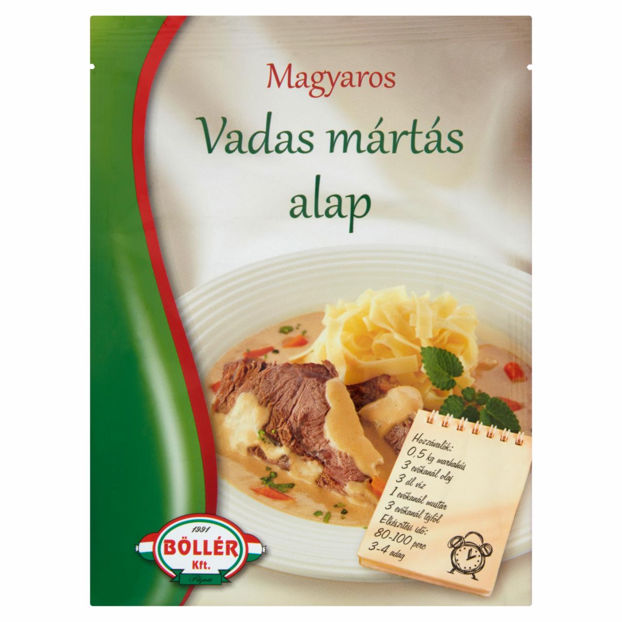 Képek - Böllér magyaros vadas mártás alap 45 g