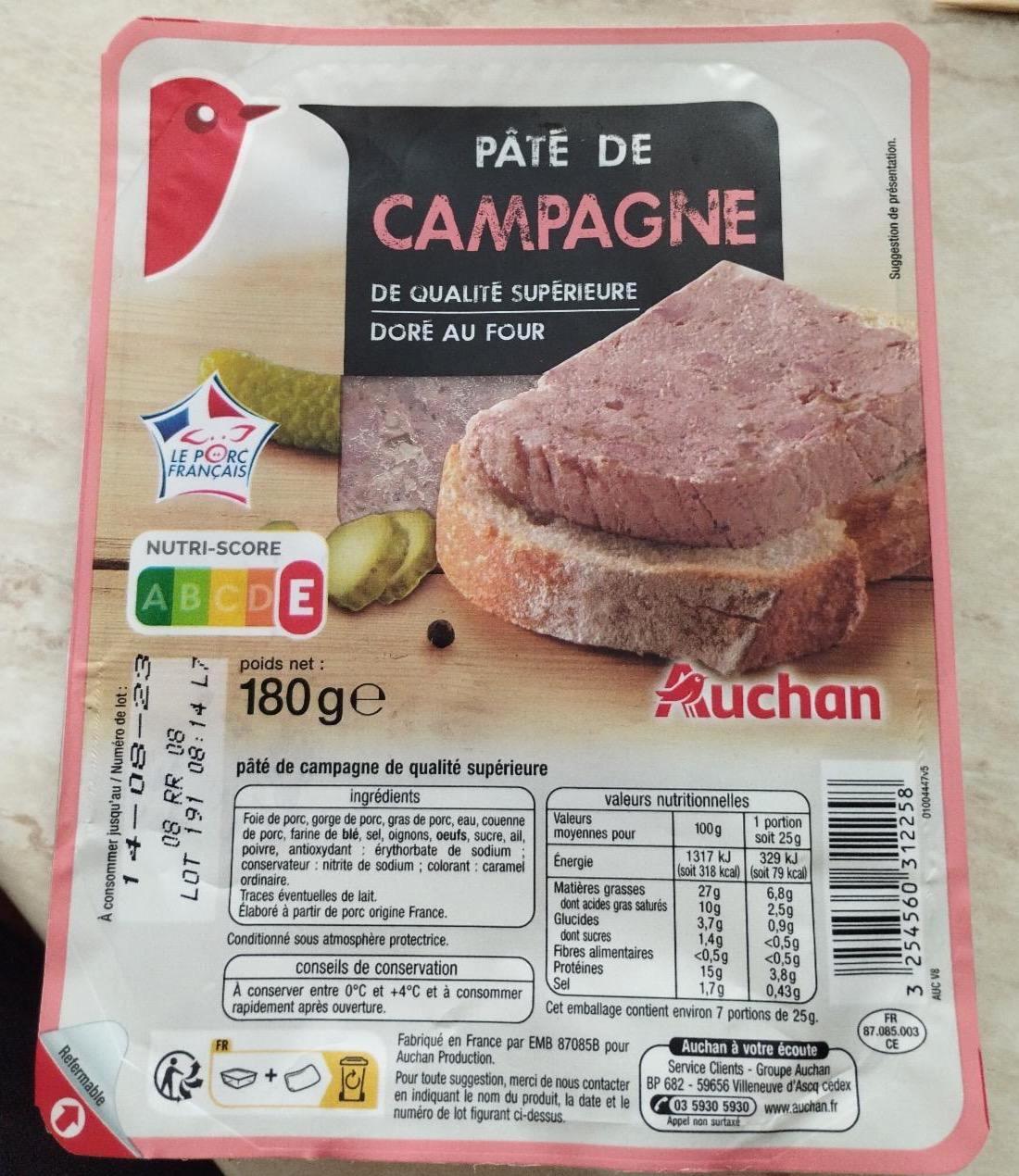 Képek - Paté de Campagne Auchan