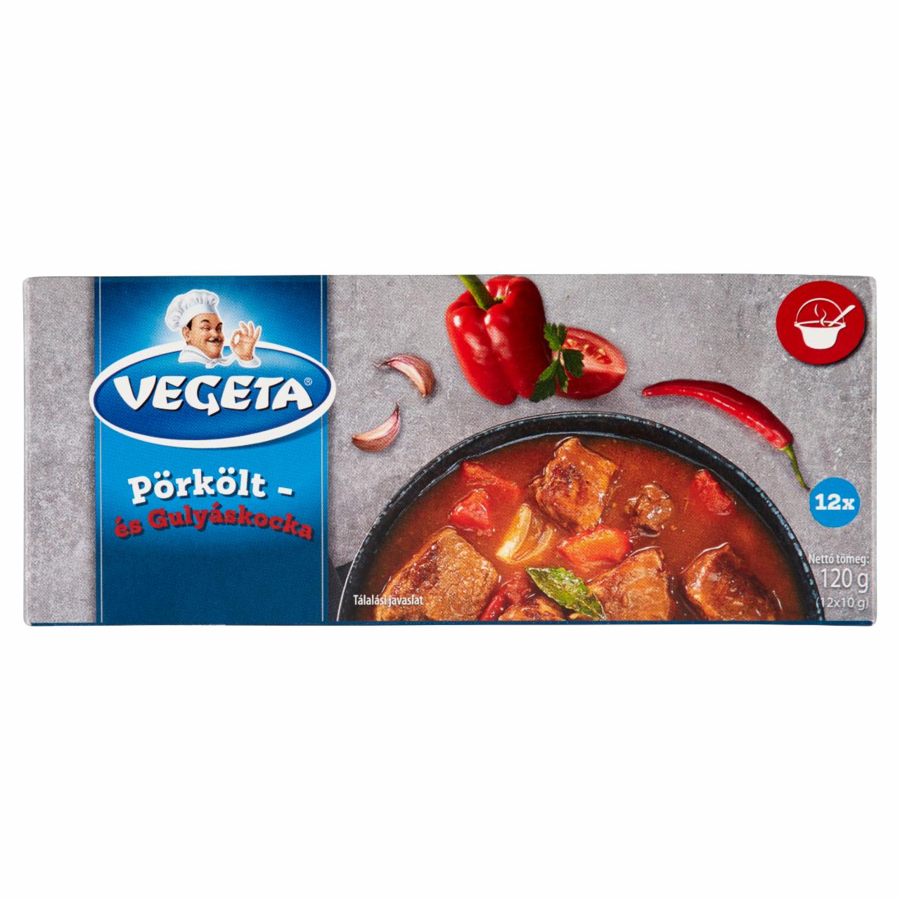 Képek - Vegeta pörkölt- és gulyáskocka 12 x 10 g (120 g)