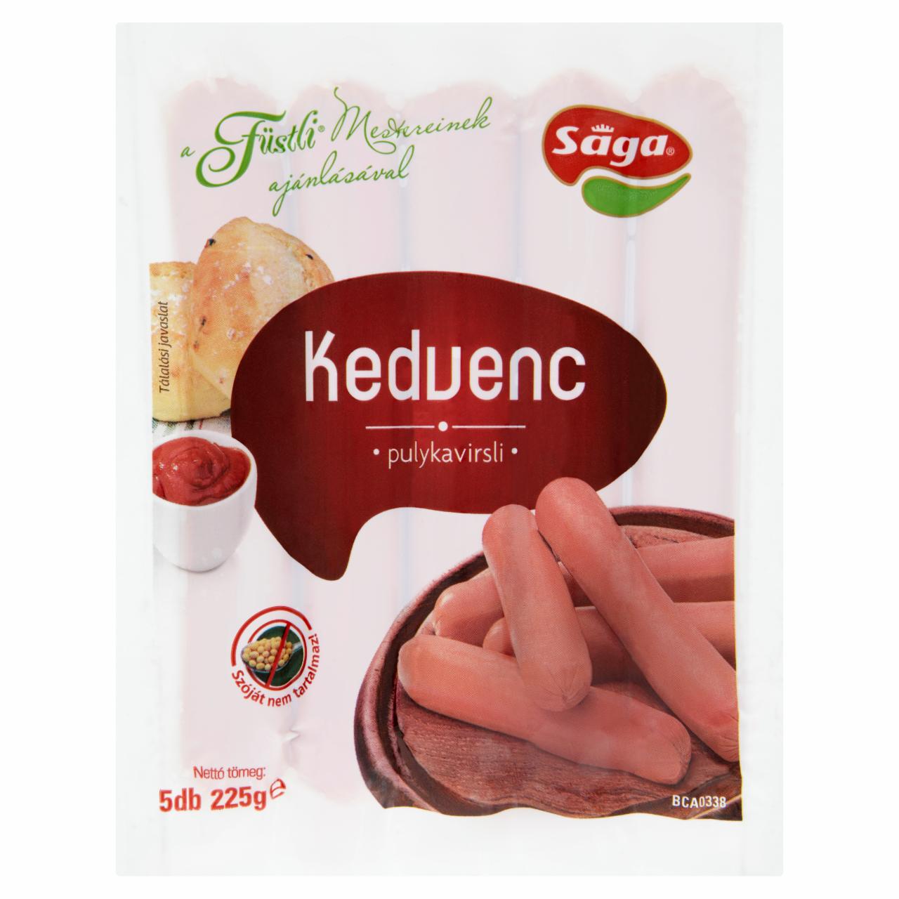 Képek - Sága Kedvenc pulykavirsli 225 g