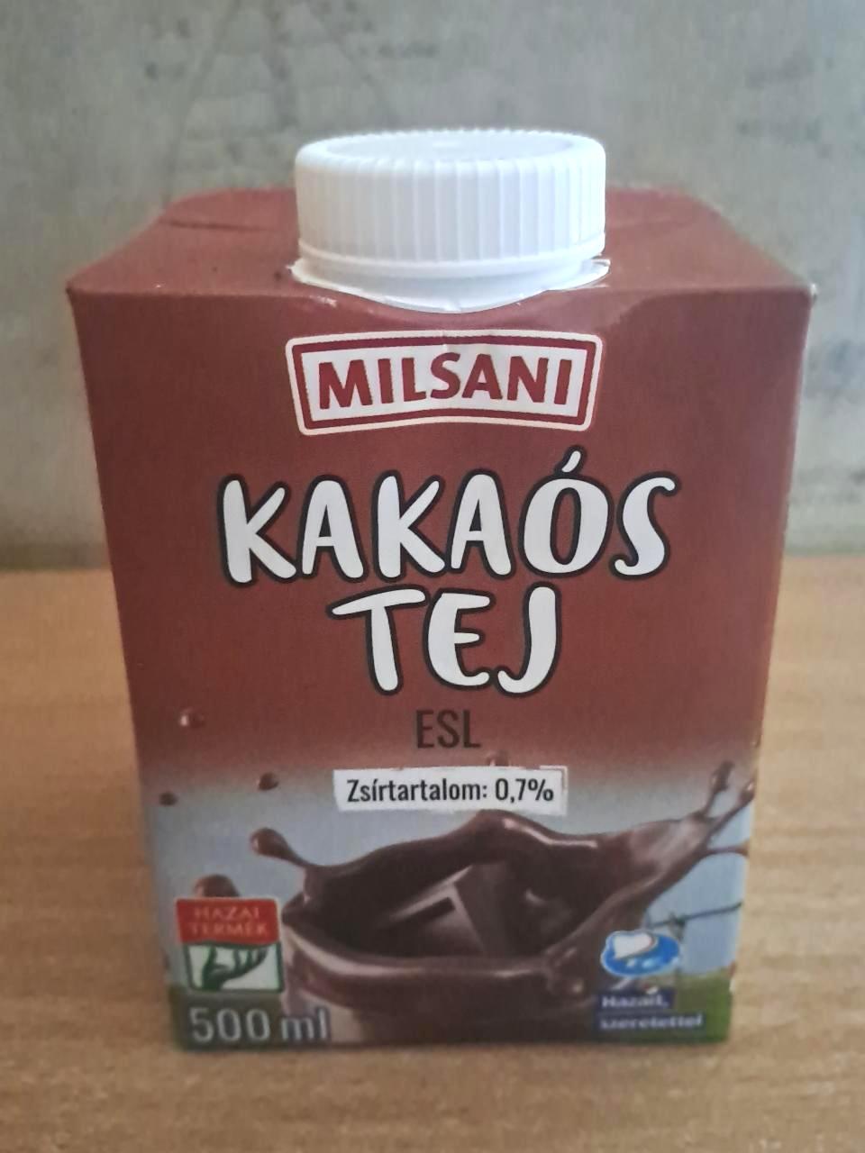Képek - Kakaós tej 0,7% Milsani