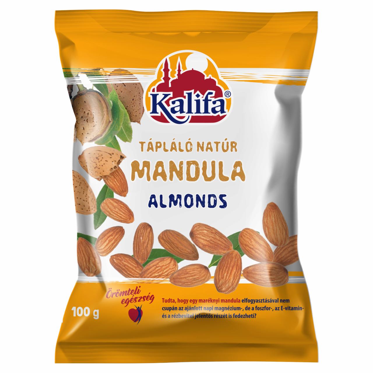 Képek - Kalifa tápláló natúr mandula 100 g