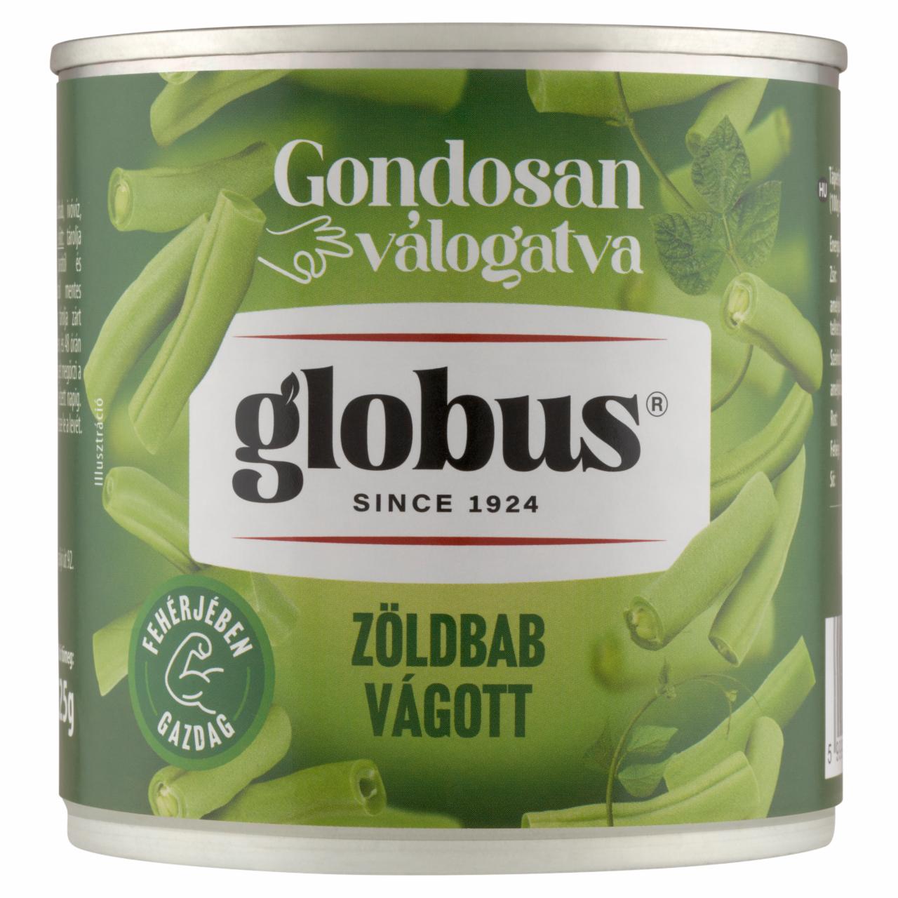 Képek - Globus vágott zöldbab 400 g