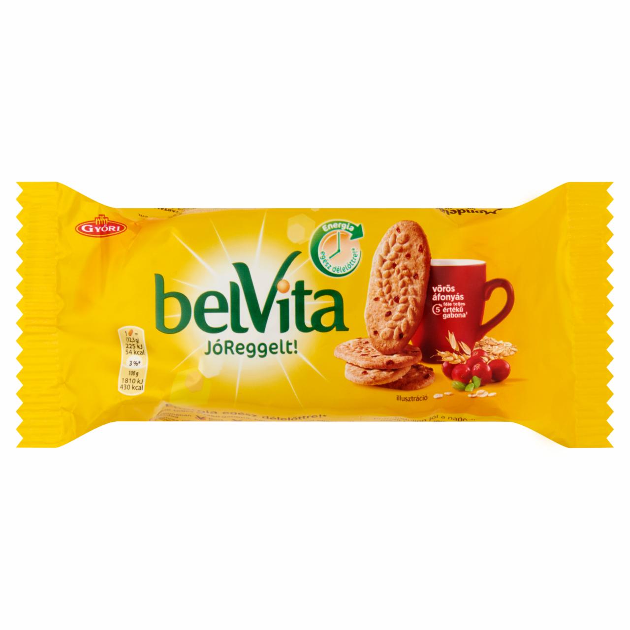 Képek - belVita JóReggelt! vörösáfonyás gabonás omlós keksz 50 g