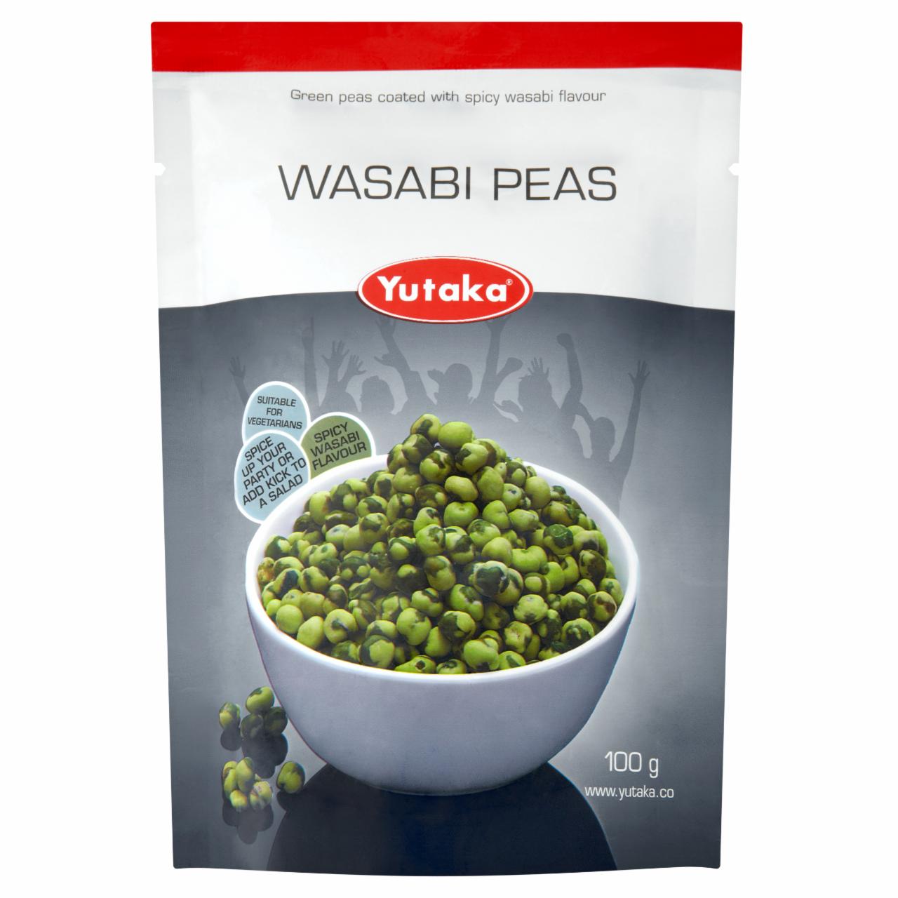 Képek - Yutaka Wasabi ízesítésű ropogós zöldborsó 100 g