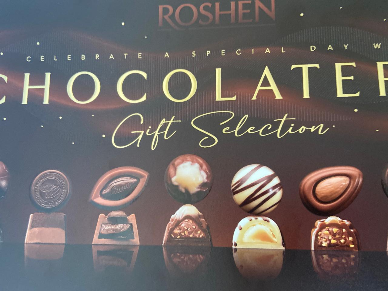 Képek - Roshen Chocolateria töltött desszert válogatás 194 g
