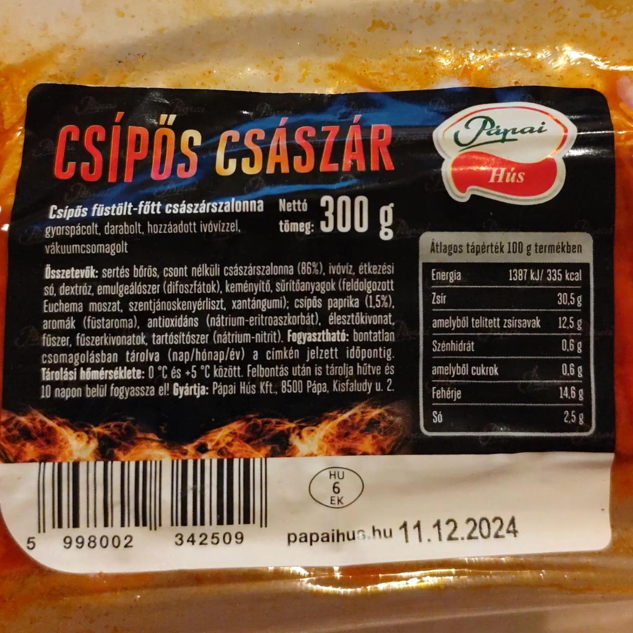 Képek - Csípős császár Pápai hús