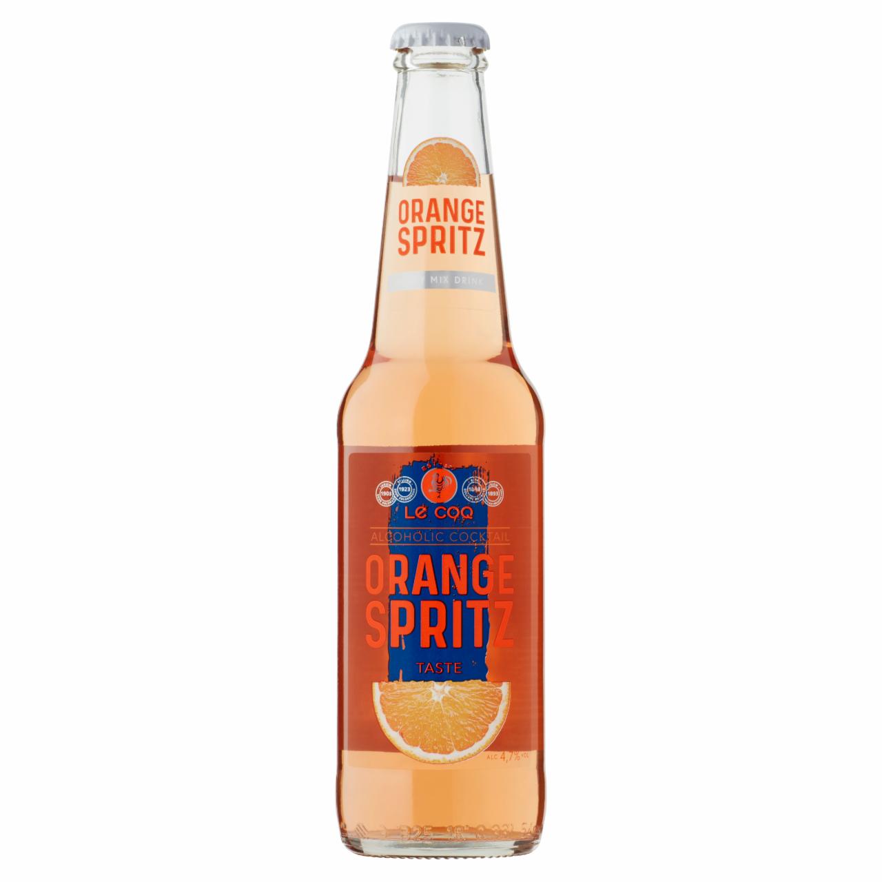 Képek - Le Coq Orange Spritz keserű narancs és pezsgő ízű szénsavas alkoholos ital 4,7% 0,33 l