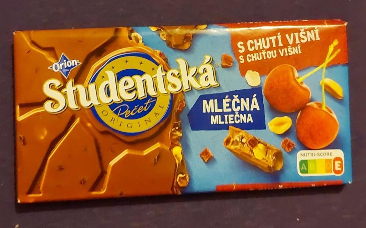 Képek - Studentská pečeť mléčná s chutí višní Orion