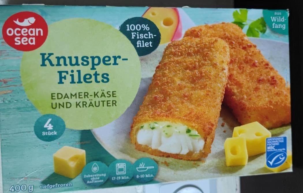 Képek - Knusper filets Edamer-käse und kräuter Ocean sea