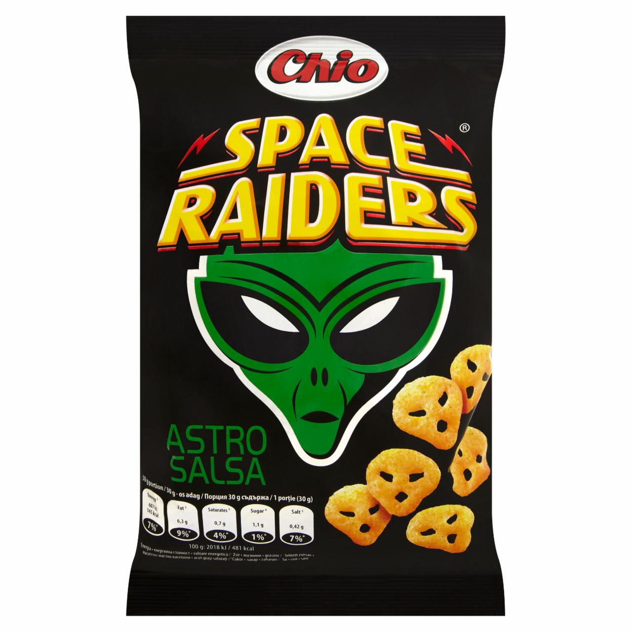 Képek - Chio Space Raiders salsa ízű kukoricasnack 40 g