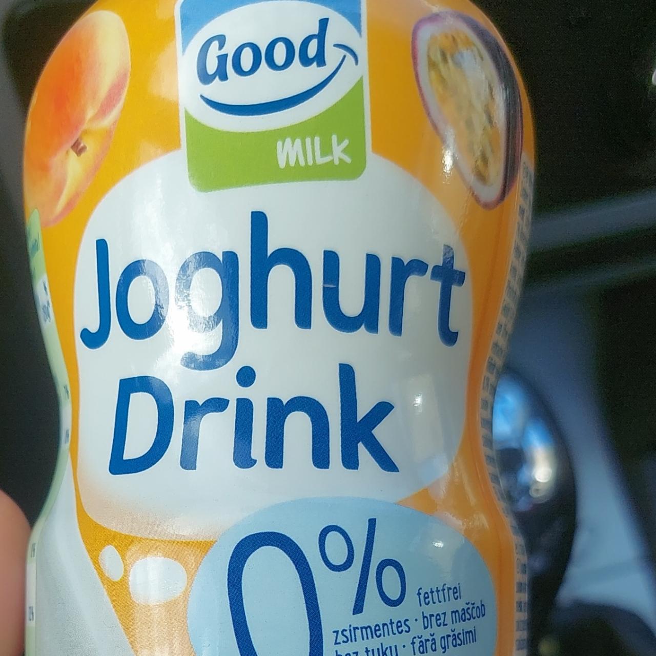 Képek - Good Milk sovány joghurtital őszibarack- és marakujalével 500 g