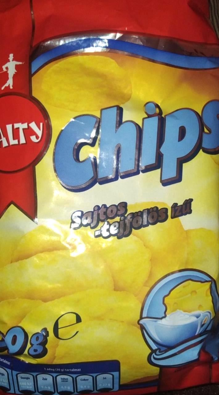 Képek - Sajtos tejfölös chips Salty