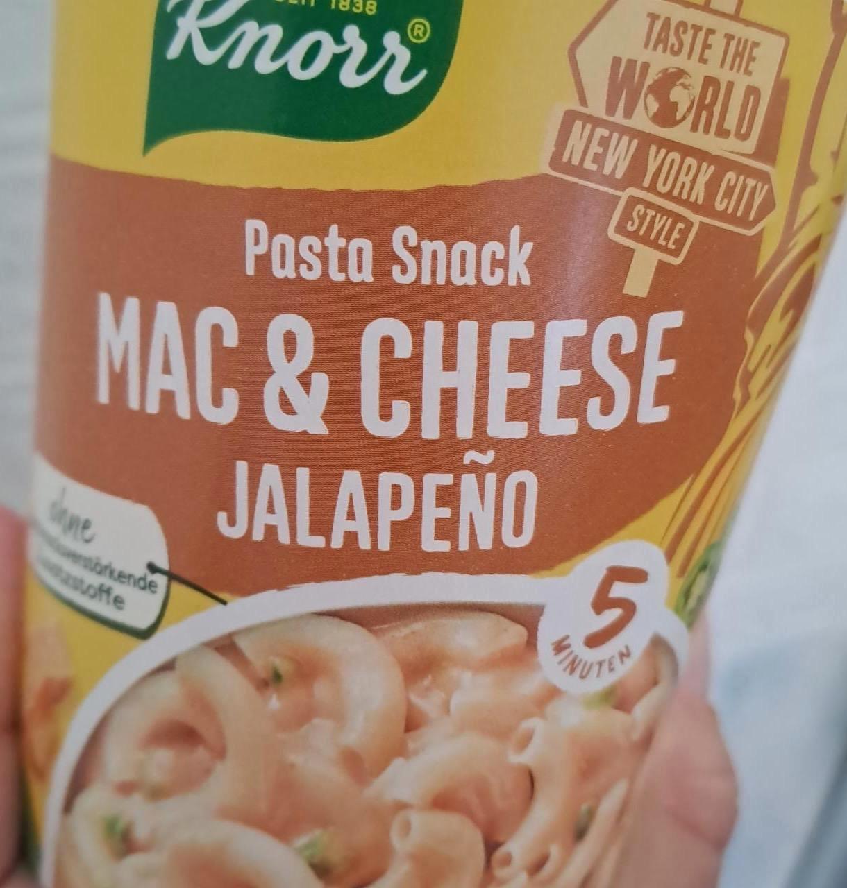 Képek - Pasta snack Mac & cheese jalapeňo Knorr