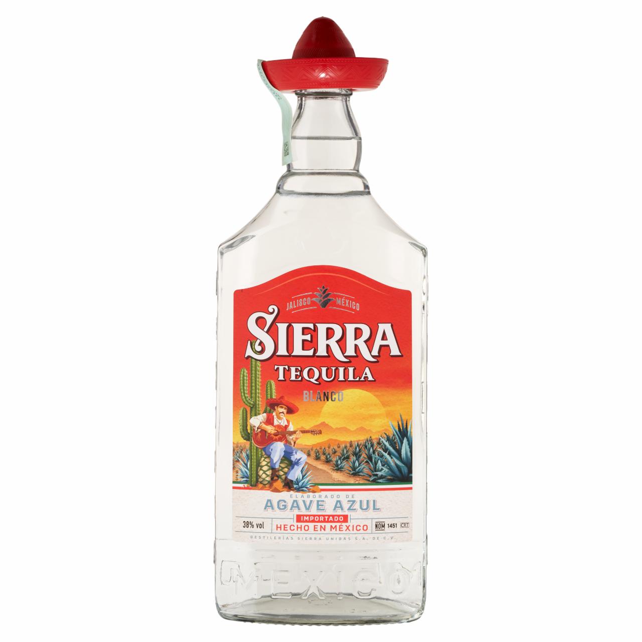 Képek - Sierra Tequila Blanco agáve párlat 38% 1000 ml