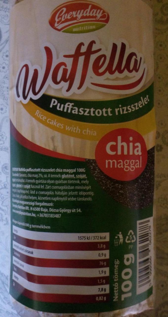 Képek - Waffella Puffasztott rizs szelet chia maggal Everyday