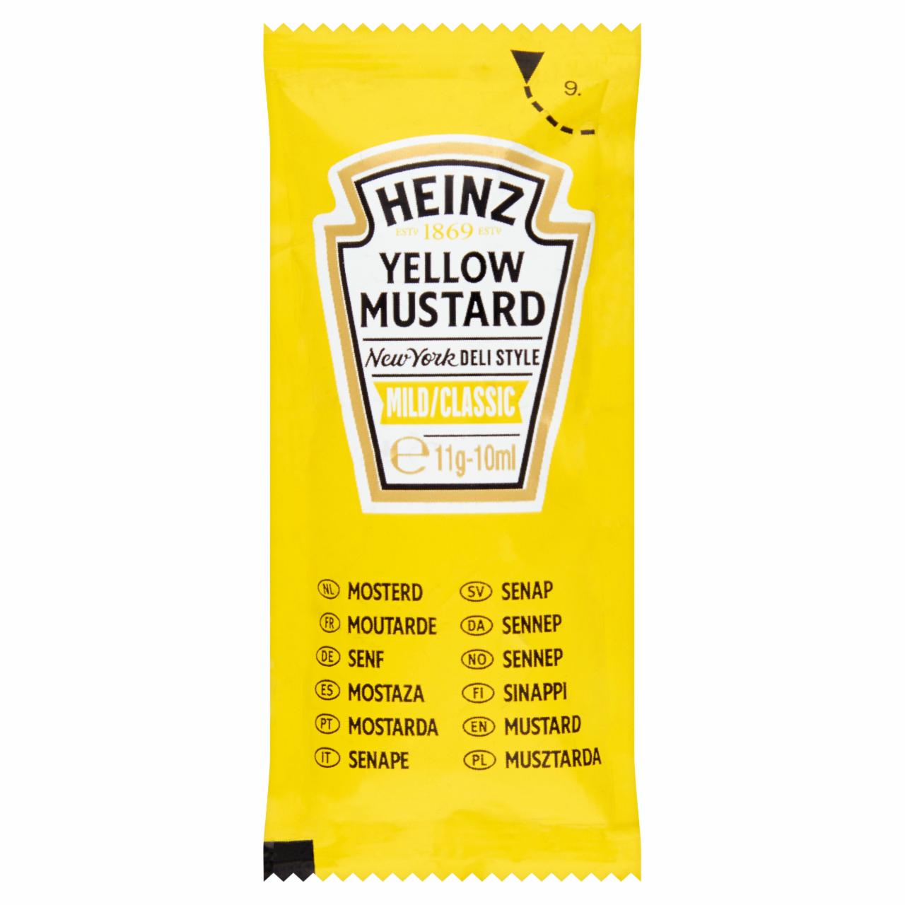 Képek - Heinz Mild/Classic mustár 200 x 10 ml