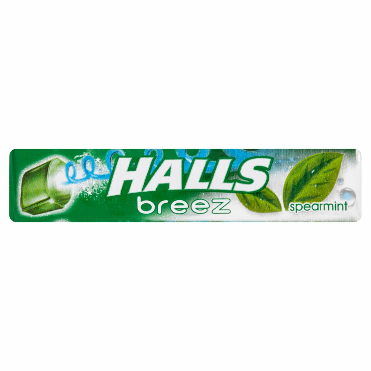 Képek - Halls Breez fodormentaízű cukorka 25,2 g