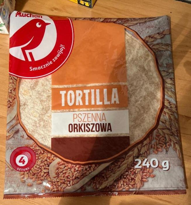 Képek - Teljes kiőrlésű tortilla Auchan