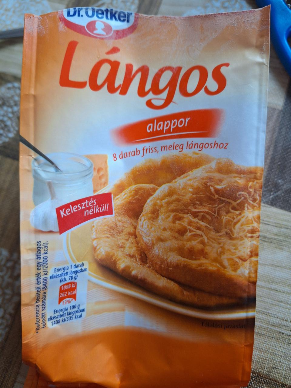 Képek - Dr. Oetker lángos alappor 385 g