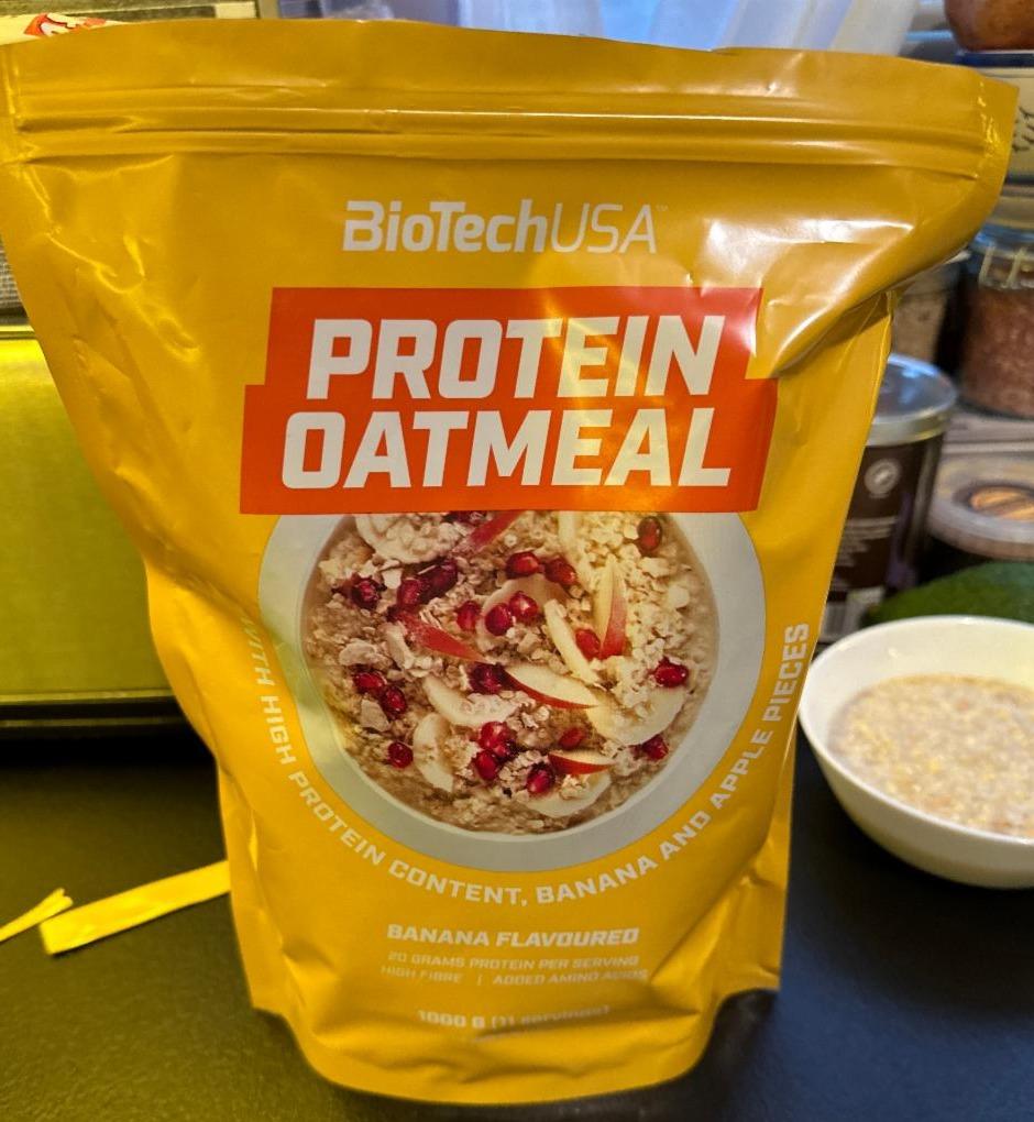 Képek - Protein oatmeal banana BiotechUsa