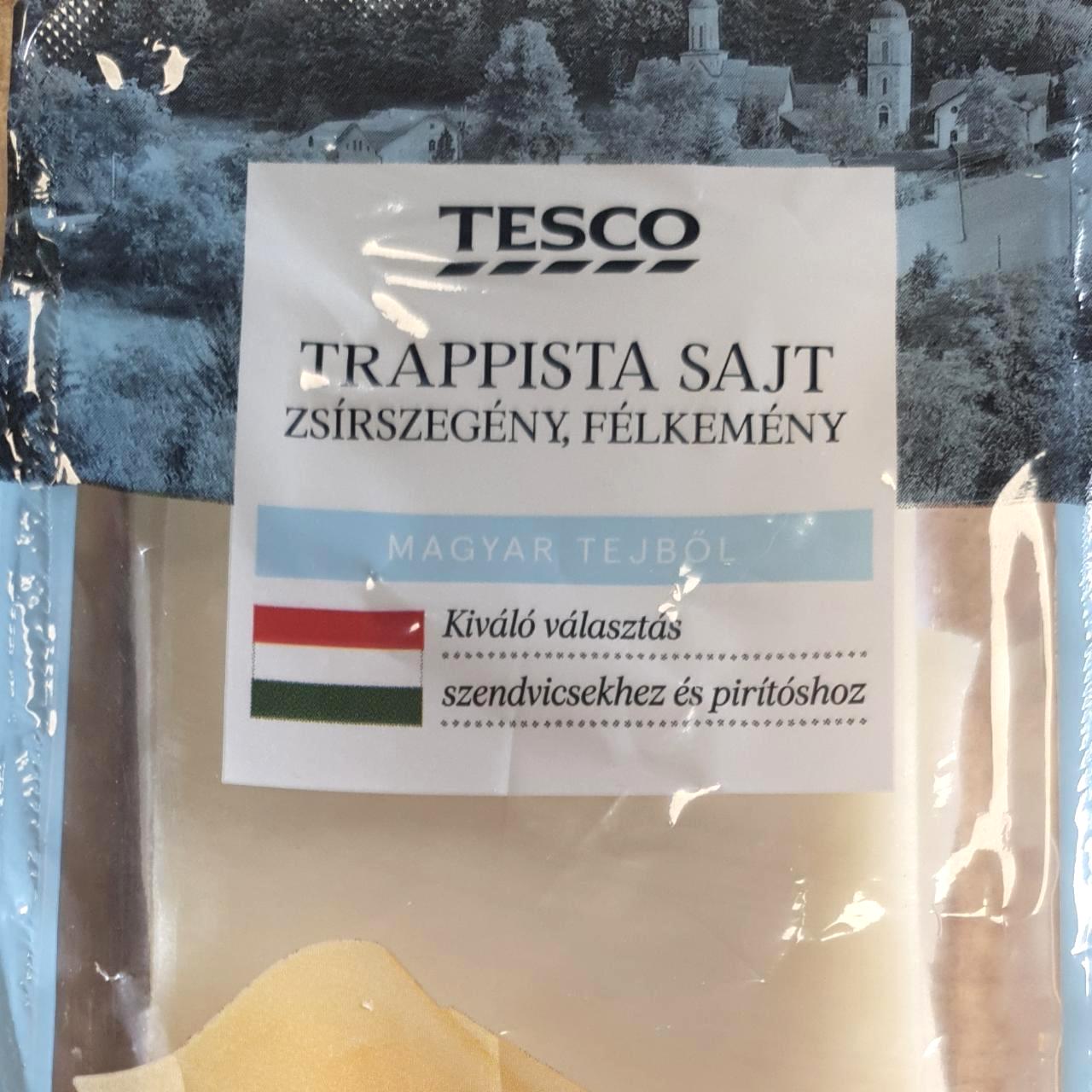 Képek - Trappista sajt zsírszegény, félkemény Tesco