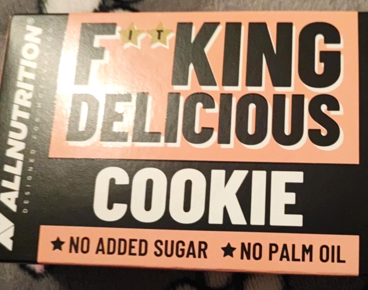 Képek - F**king delicious cookie chocolate chip Allnutrition