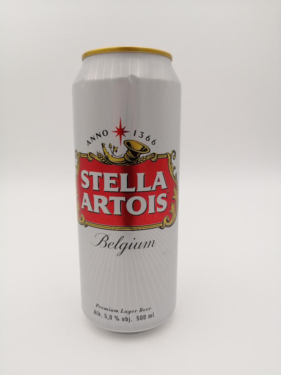 Képek - Stella Artois minőségi világos sör 5% 0,5 l
