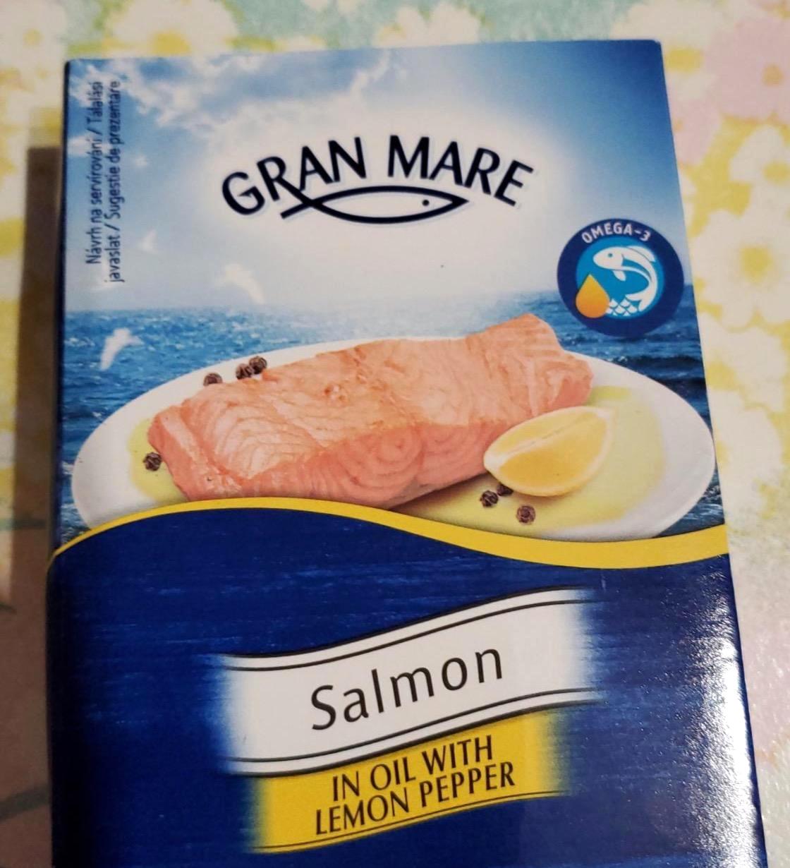 Képek - Salmon in oil with lemon pepper Gran Mare