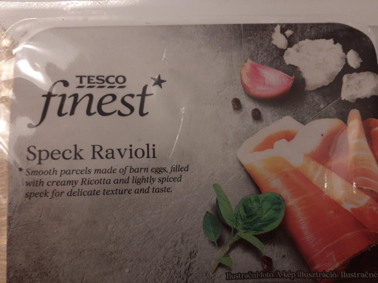 Képek - Speck Ravioli Tesco finest