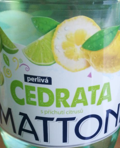Képek - Cedrata s příchutí citrusů perlivá Mattoni