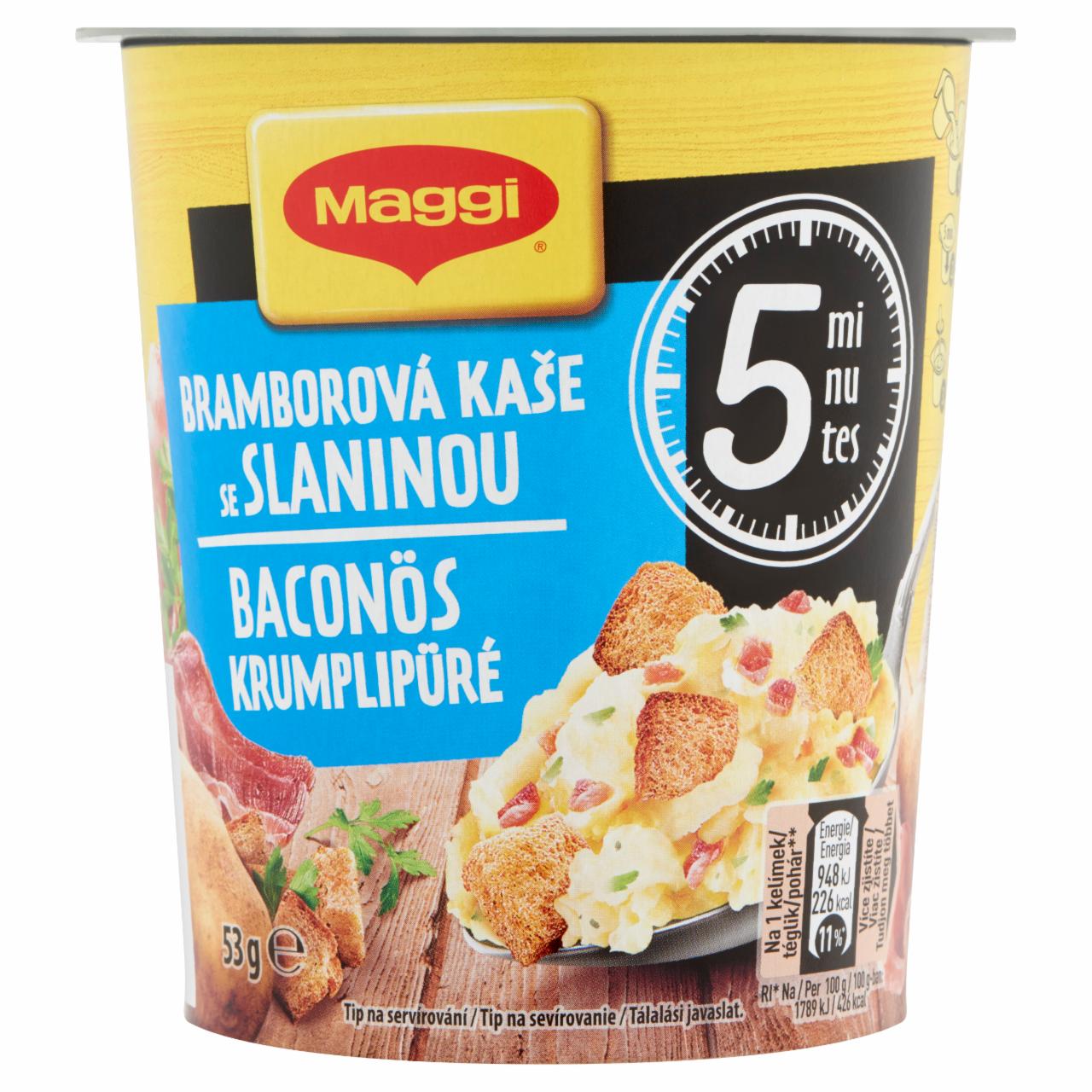 Képek - Maggi baconös krumplipüré 53 g