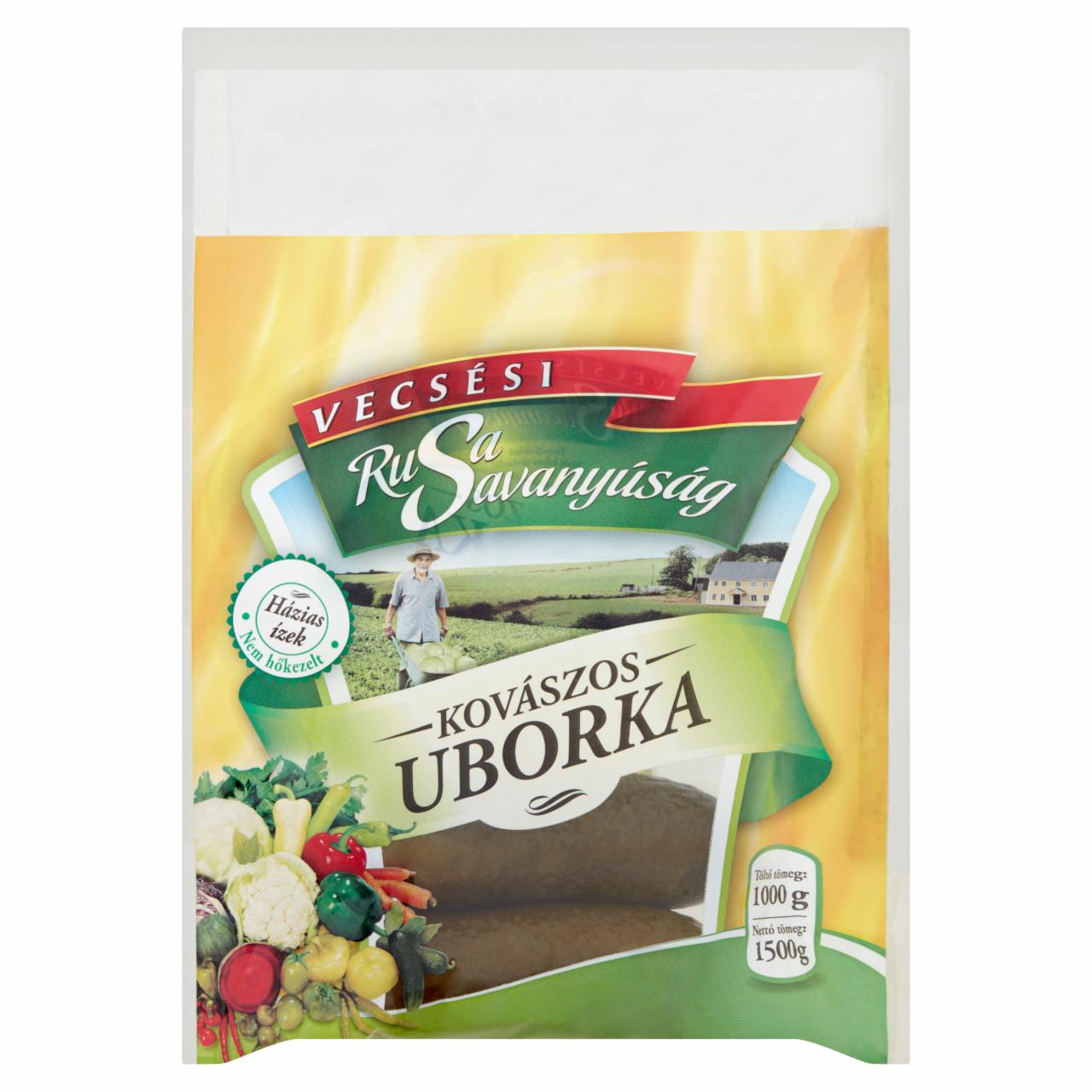 Képek - Rusa Savanyúság kovászos uborka 1500 g