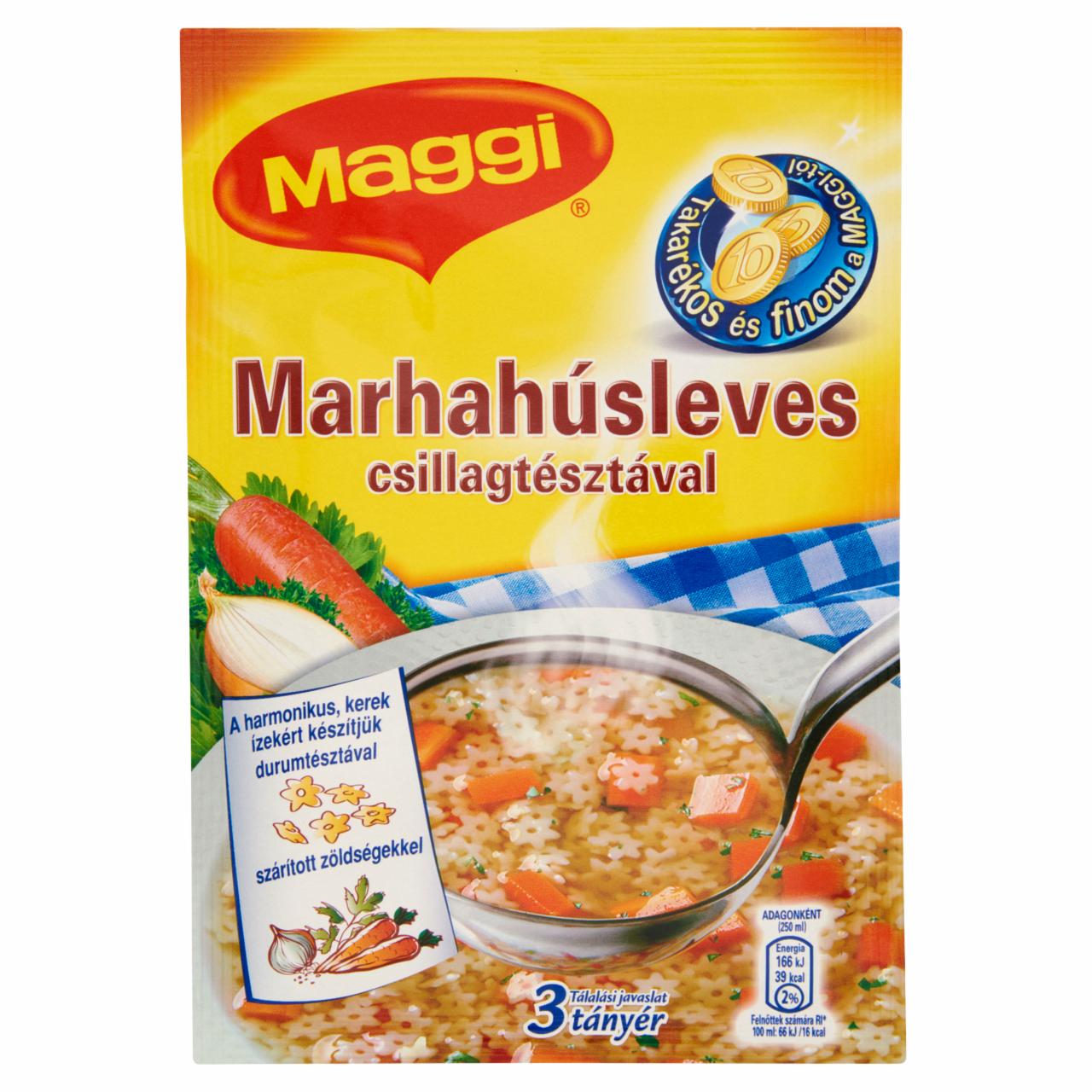 Képek - Maggi Marhahúsleves csillagtésztával 35 g