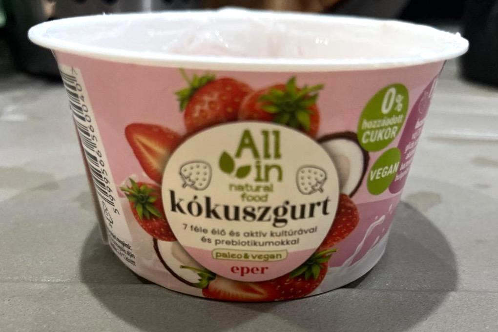 Képek - Kókuszgurt Eper All in natural food