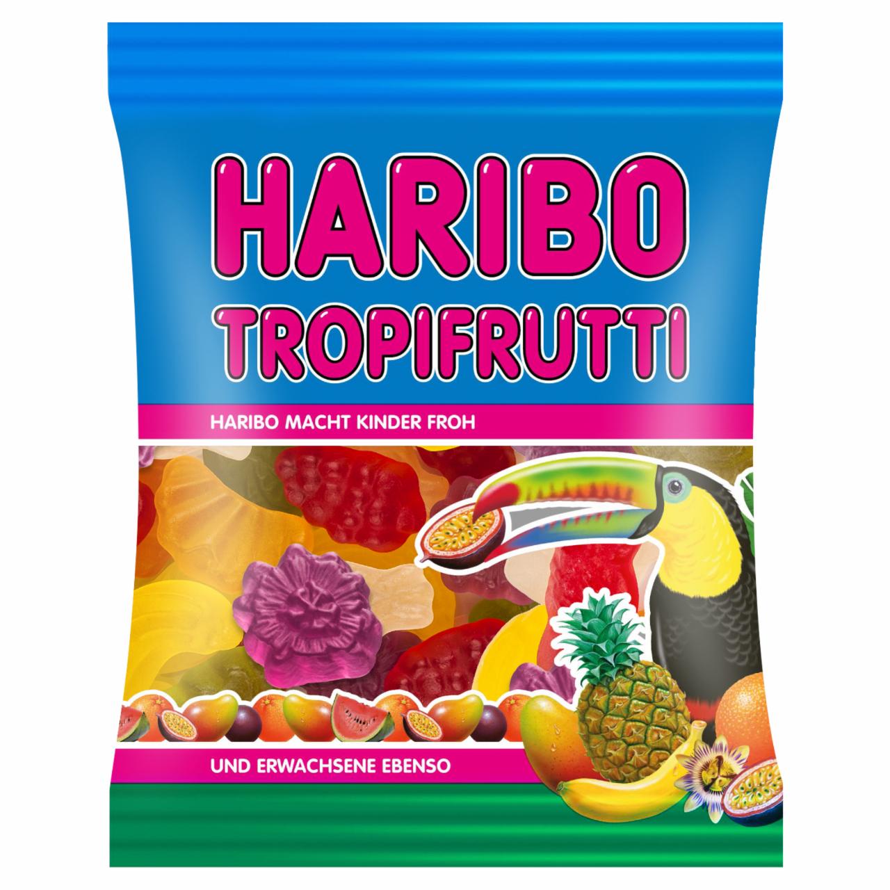 Képek - Haribo Tropifrutti gyümölcsízű gumicukorka 40 g