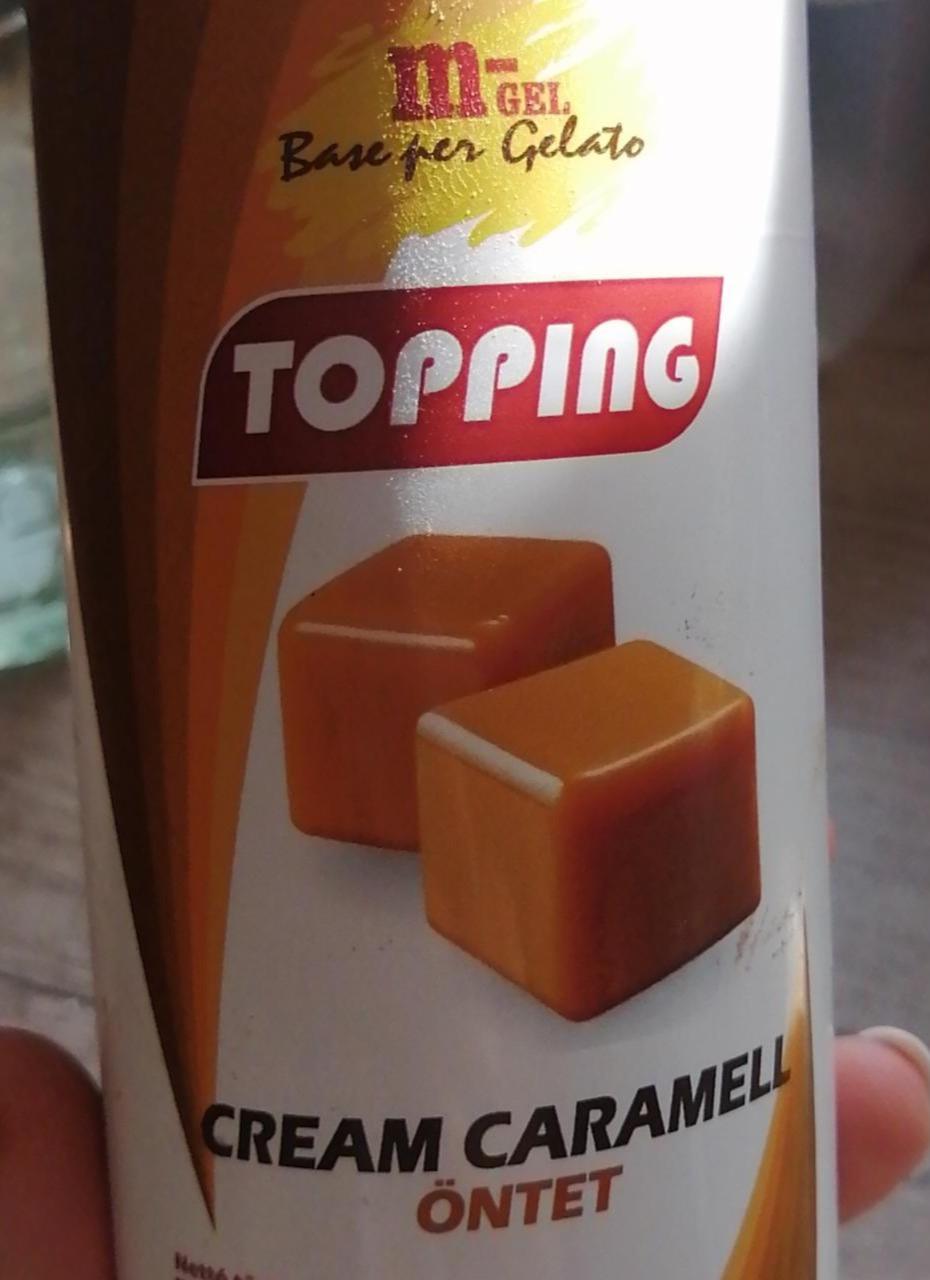 Képek - Topping cream caramell öntet M-Gel